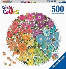 Ravensburger Flowers Circular, 500pc
