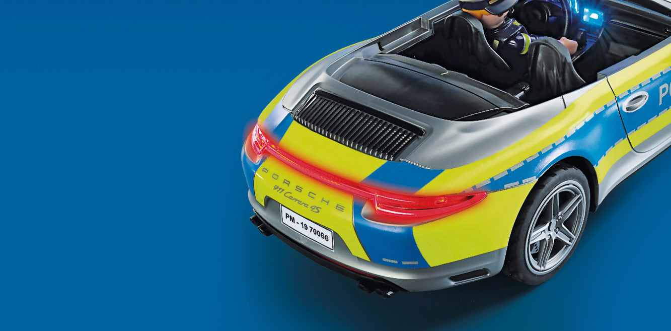 Playmobil 70066 Porsche 911 Carrera 4S Police Car