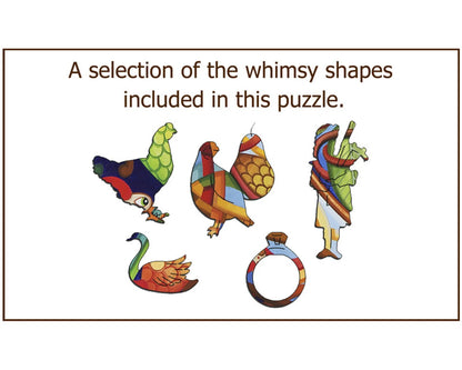 Wentworth Wooden Puzzles Partridge in a Pear Tree - Maxi 250 Pieces