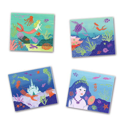 Djeco Artistic Patch Glitter - Ocean (F)