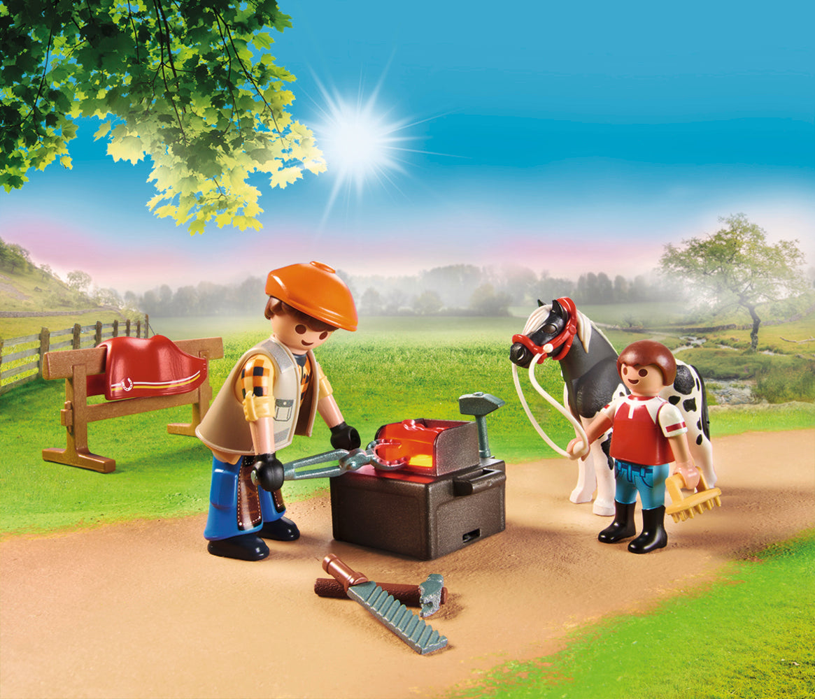 Playmobil 70518 Country Pony Farm Mobile Farrier
