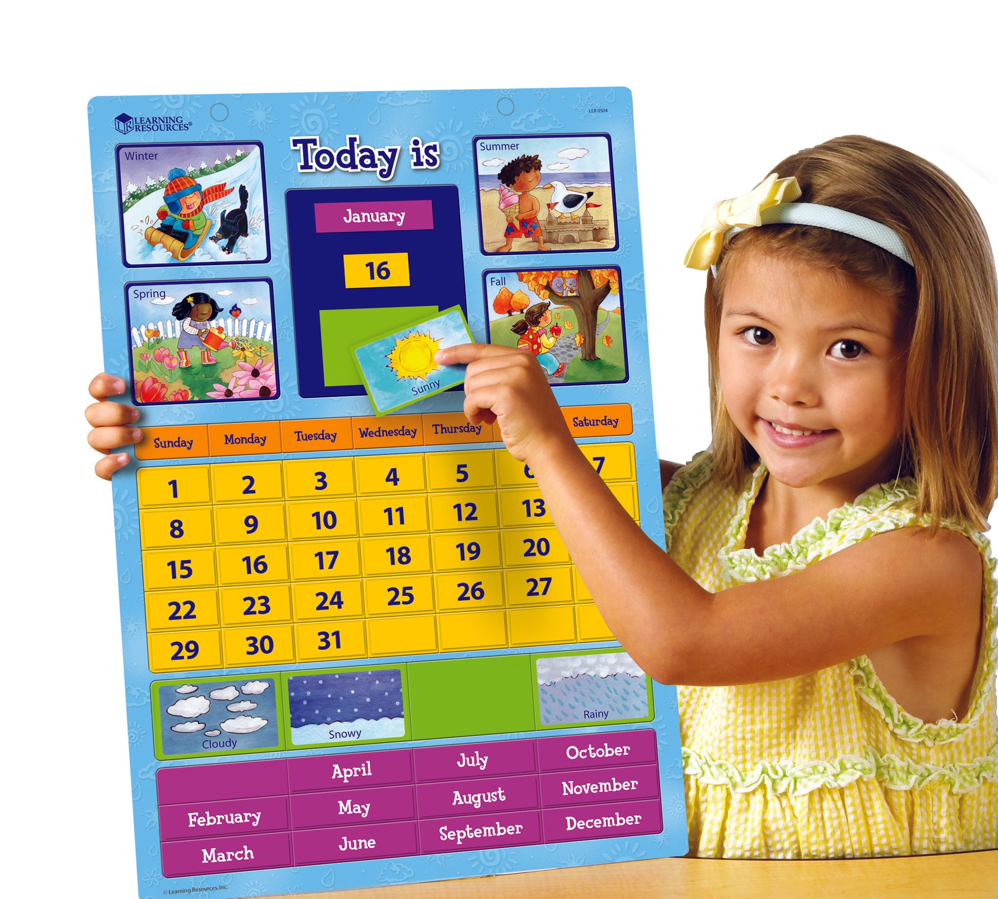 Learning Resources Magnetic Learning Calandar