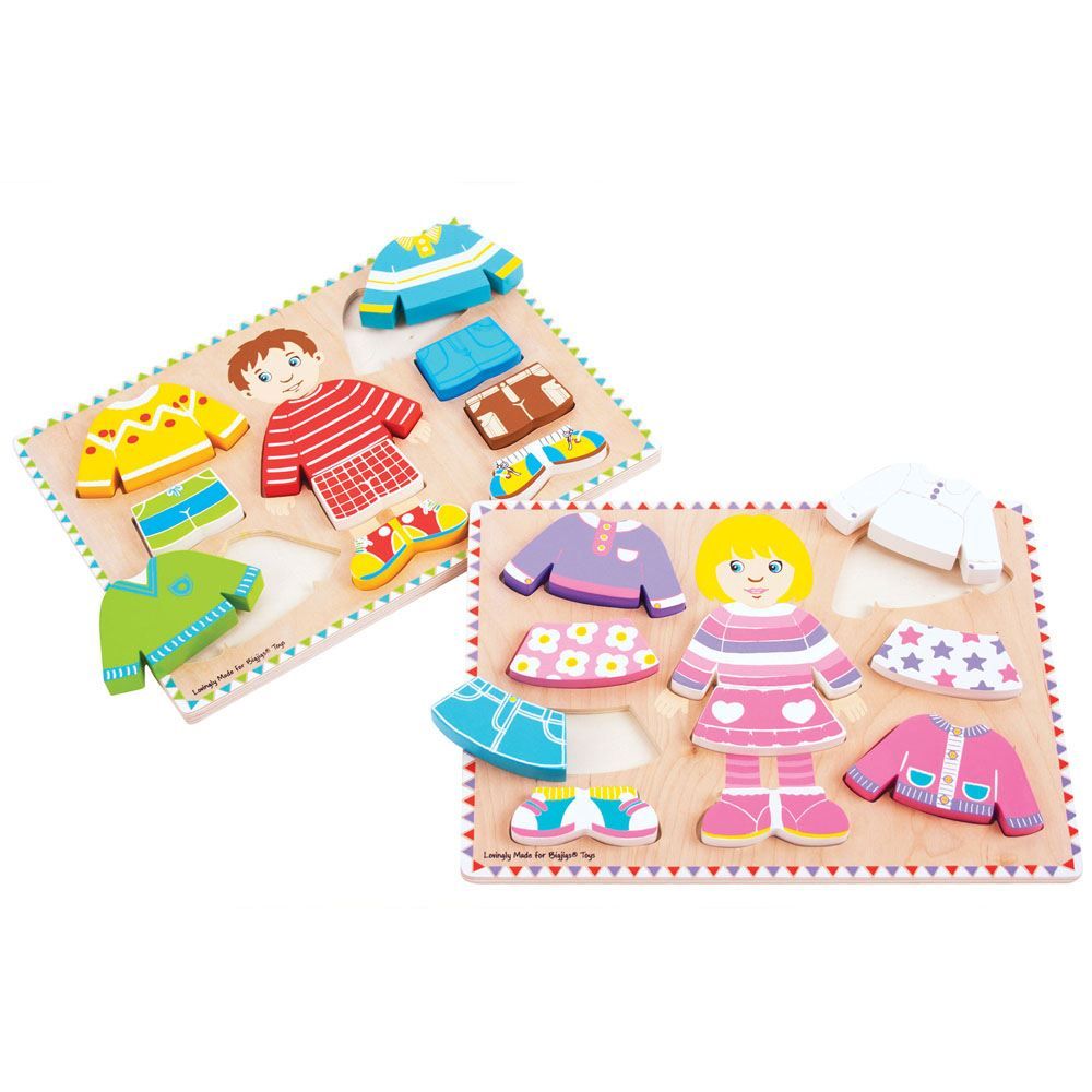 BigJigs Dressing Boy Puzzle