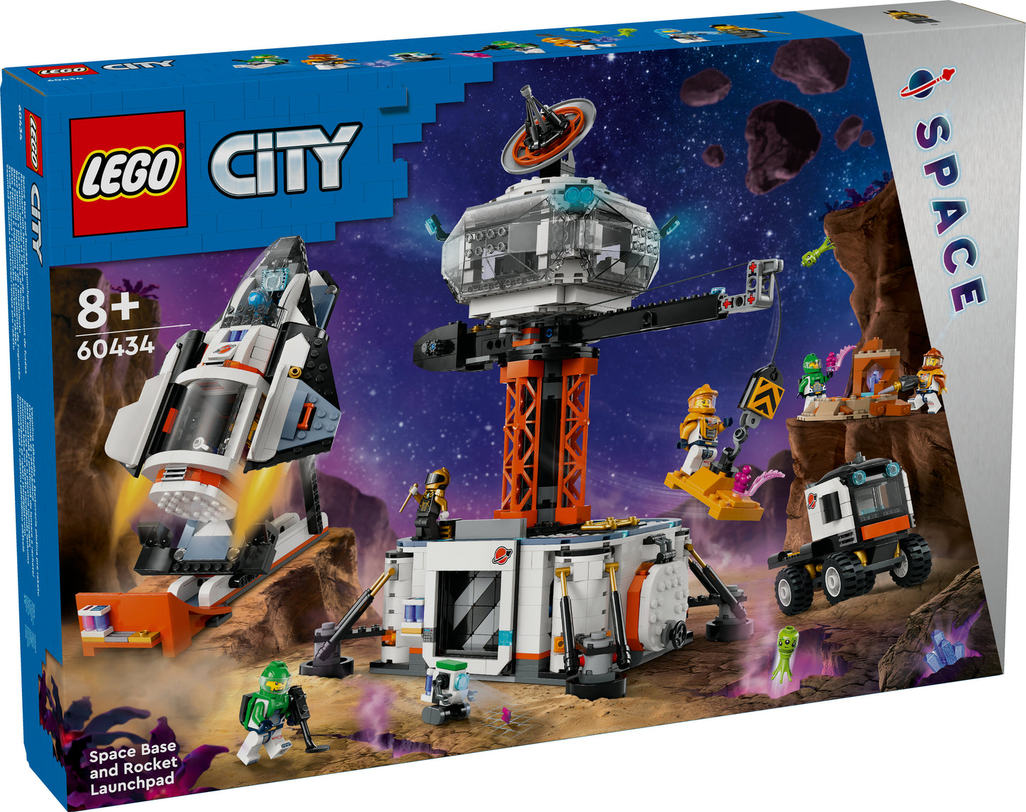 Lego City 60434 Space Base and Rocket Launchpad