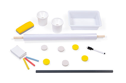 Janod Grey/Yellow Adjustable Easel
