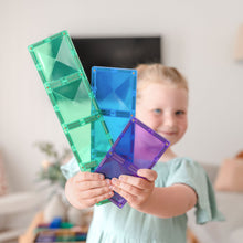 Connetix Tiles Rainbow 18 Piece Rectangle Pack