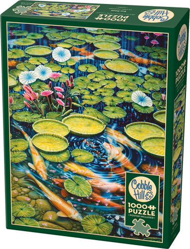 Cobble Hill Puzzles 1000 Pieces Koi Pond