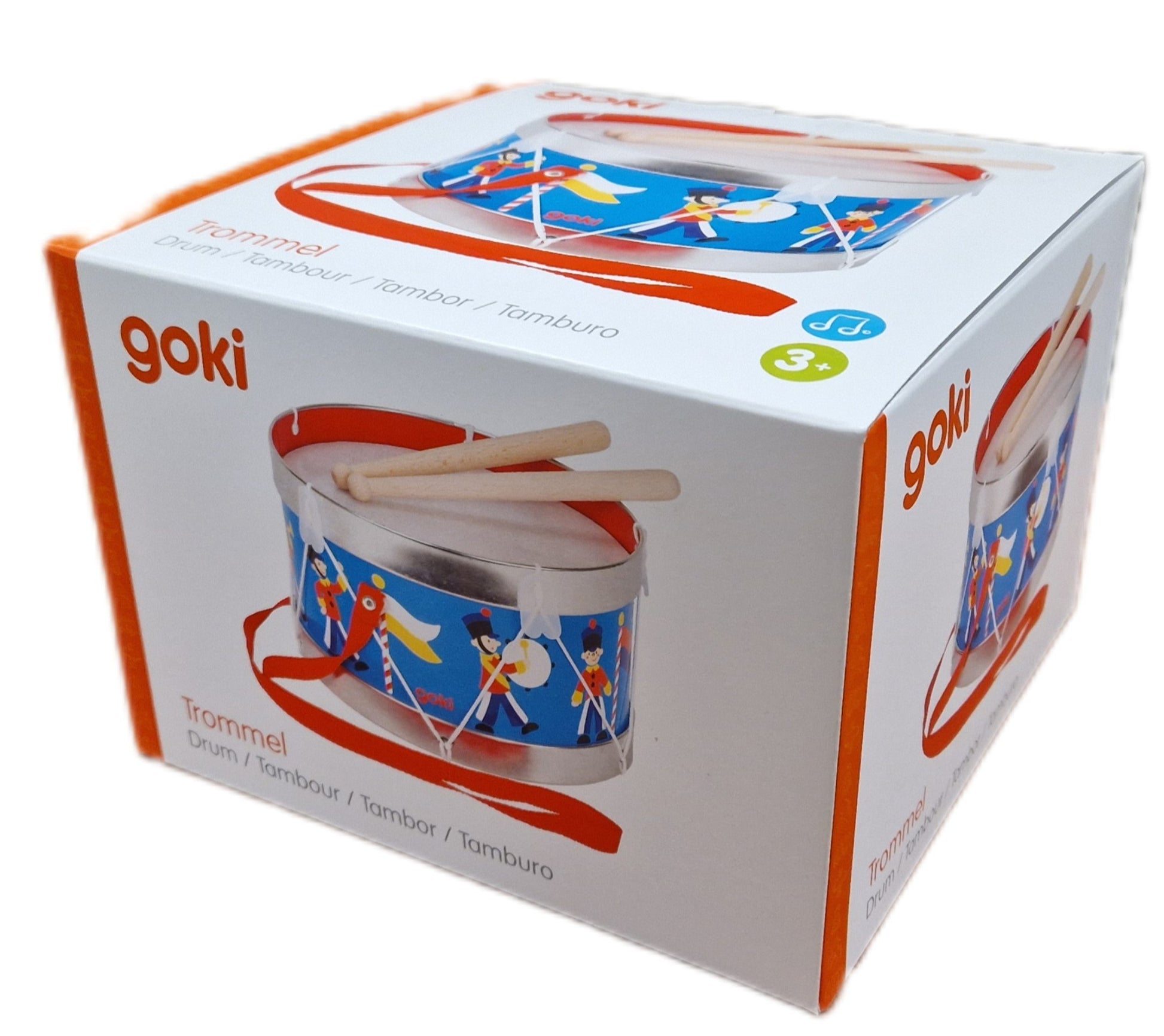 Goki Guard Motive Adjustable Sound Tin Drum