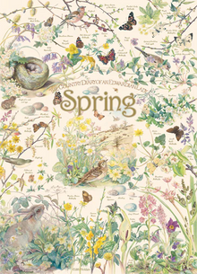 Cobble Hill Puzzles 1000 Pieces Country Diary Spring