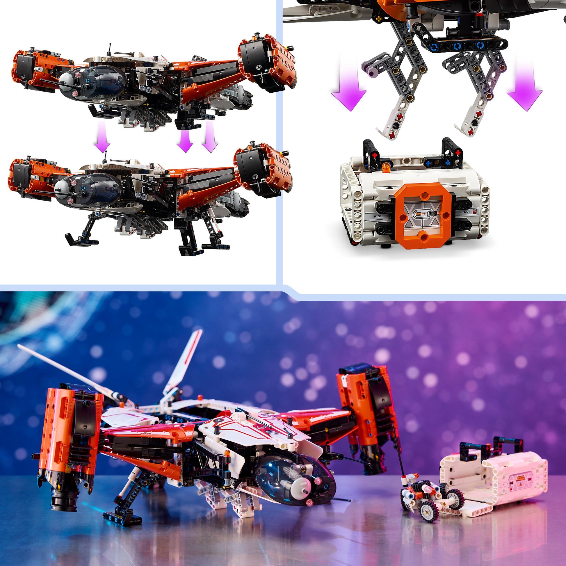 Lego Technic 42181 VTOL Heavy Cargo Spaceship LT81
