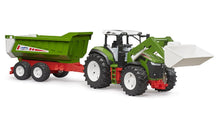 Bruder Roadmax Tractor W/Front Loader & Trailer