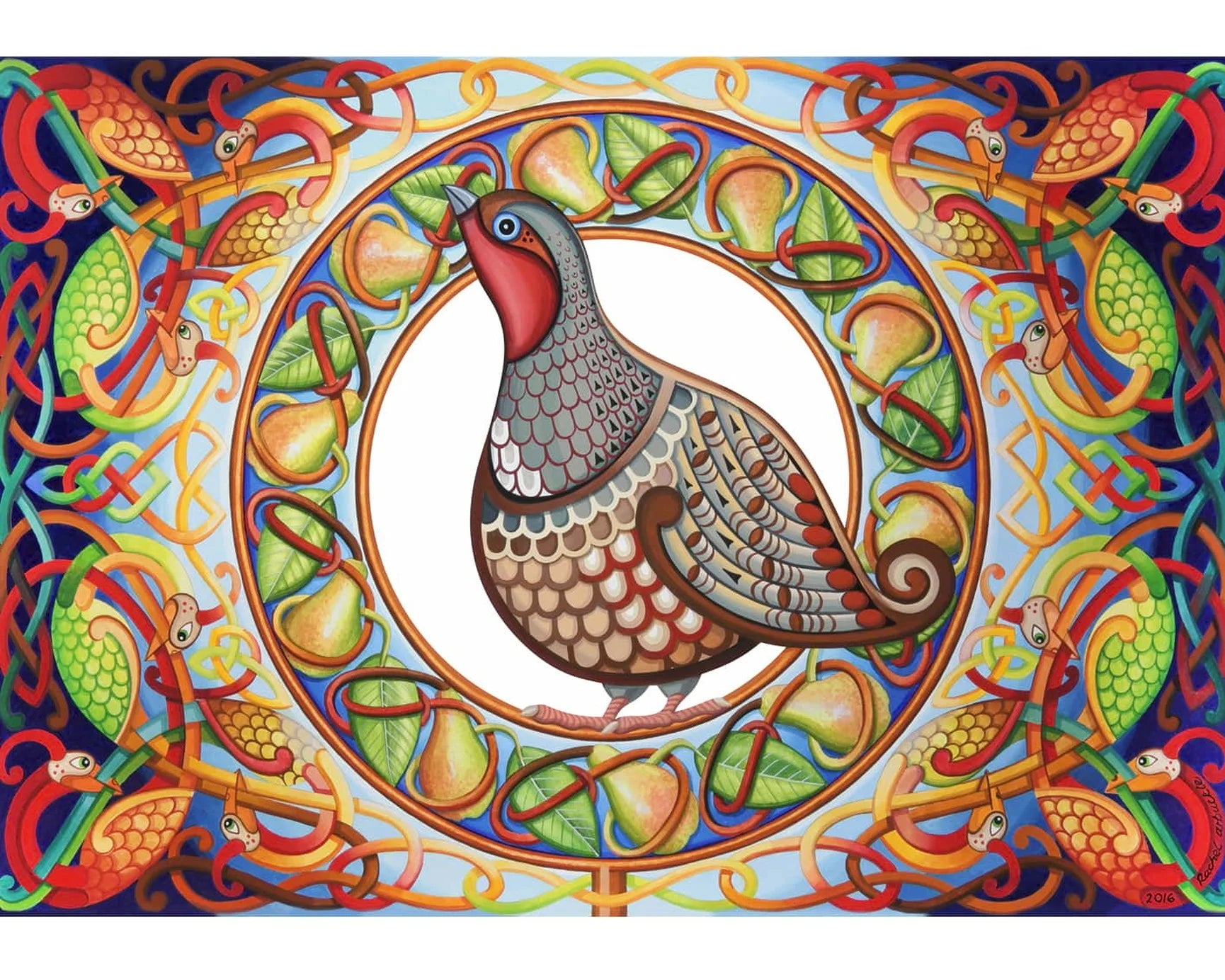 Wentworth Wooden Puzzles Partridge in a Pear Tree - Maxi 250 Pieces