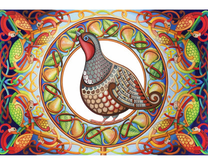 Wentworth Wooden Puzzles Partridge in a Pear Tree - Maxi 250 Pieces
