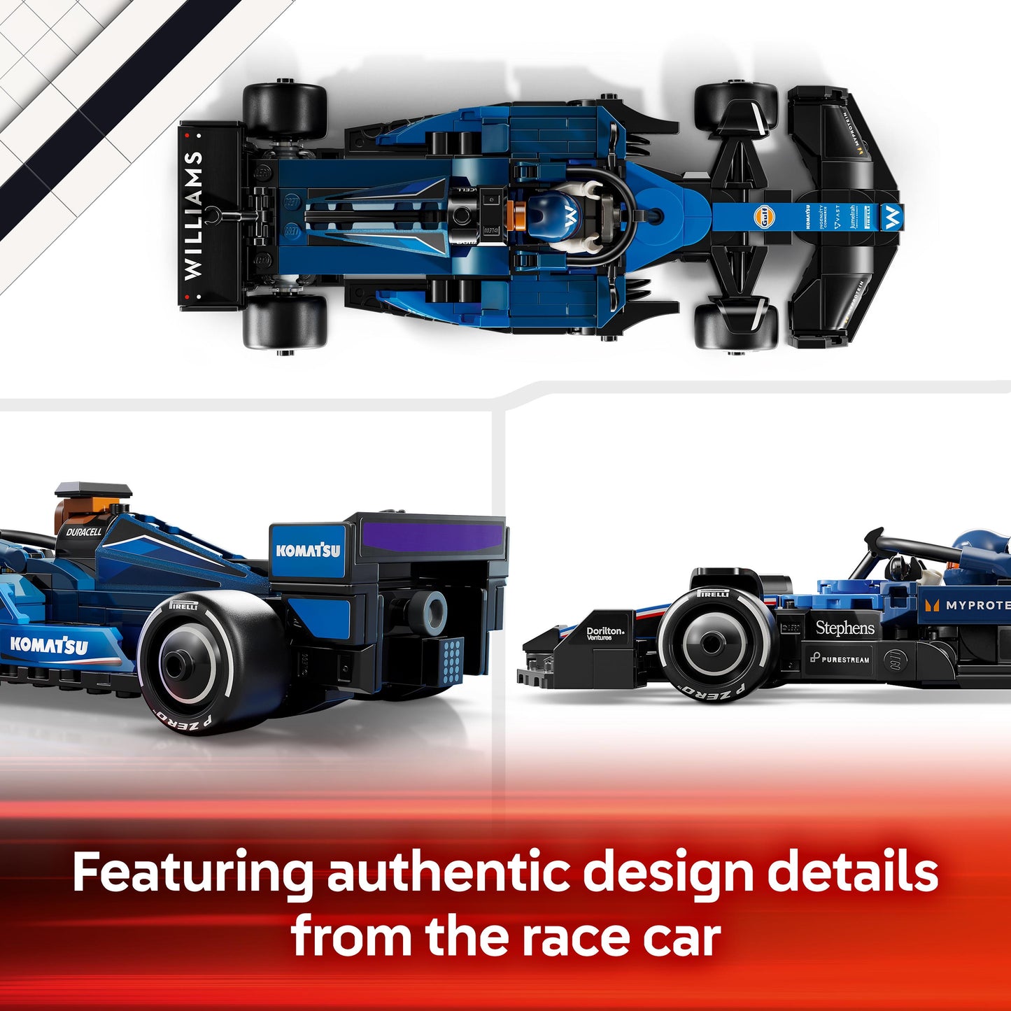 Lego Speed Champions 77249 Williams Racing FW46 F1® Race Car