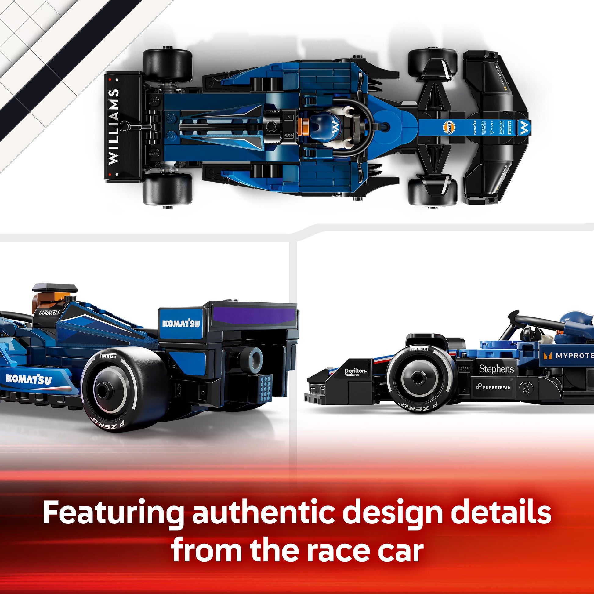 Lego Speed Champions 77249 Williams Racing FW46 F1® Race Car