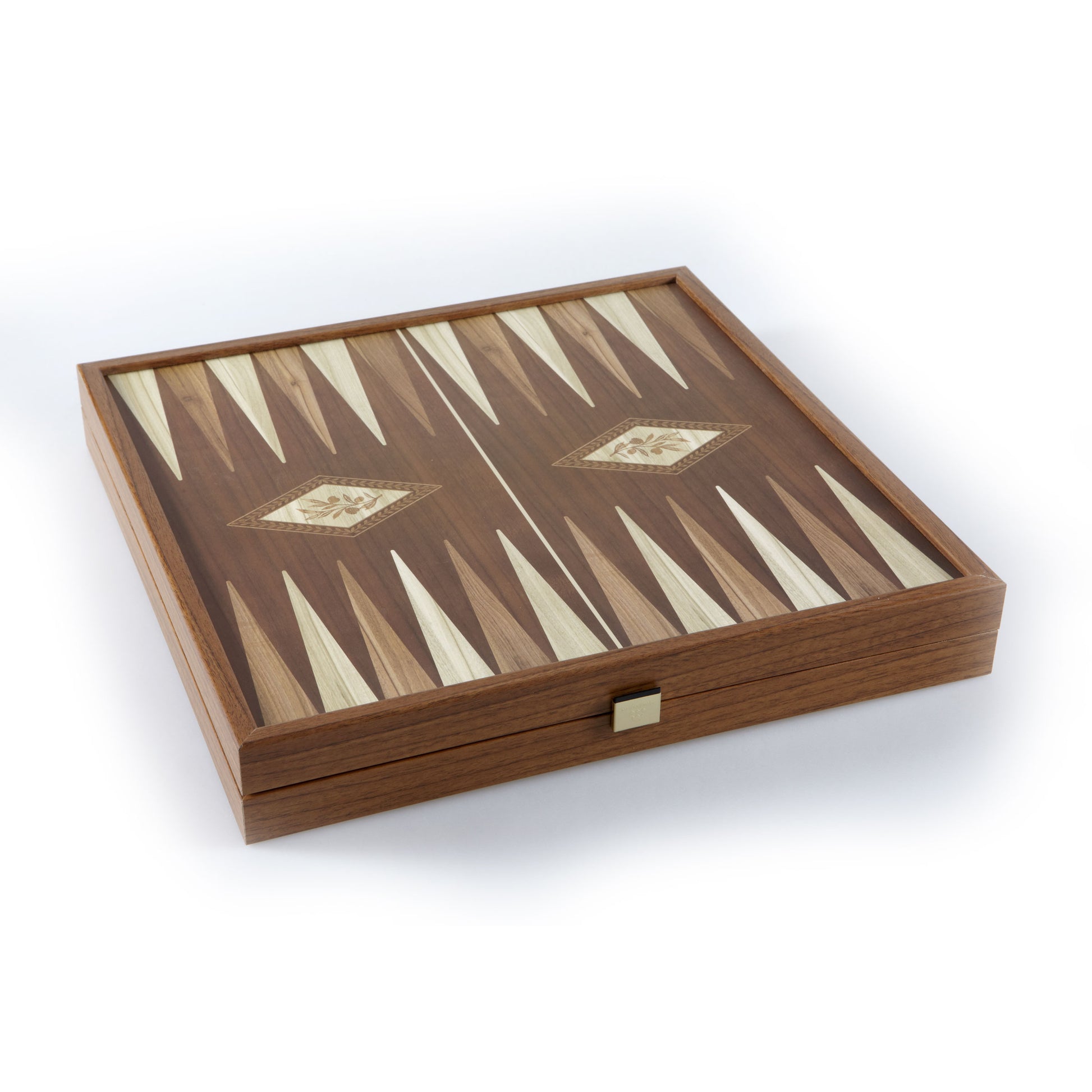 Manopoulos Classic Style Wooden Chess & Backgammon