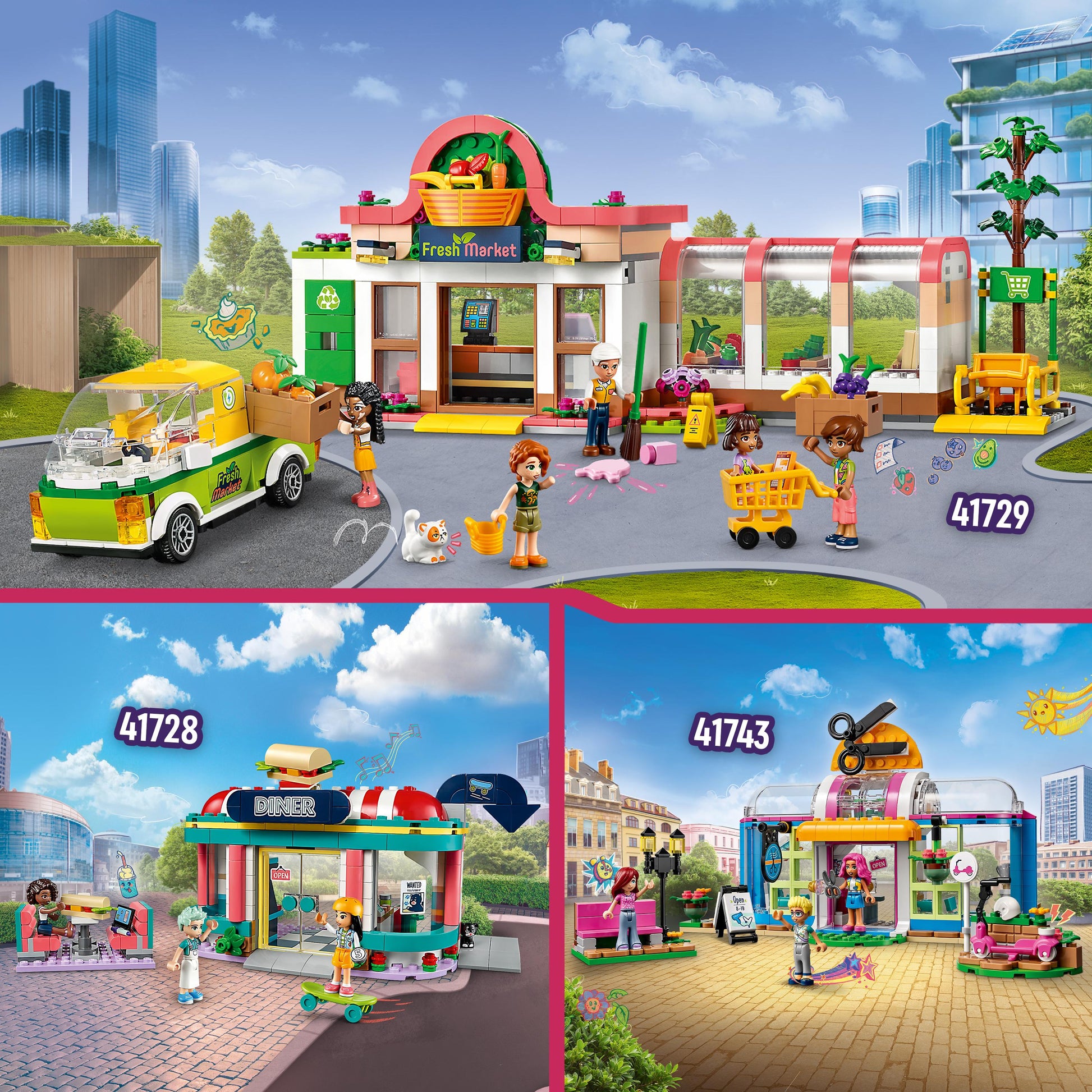 Lego Friends 41728 Heartlake Downtown Diner (F)