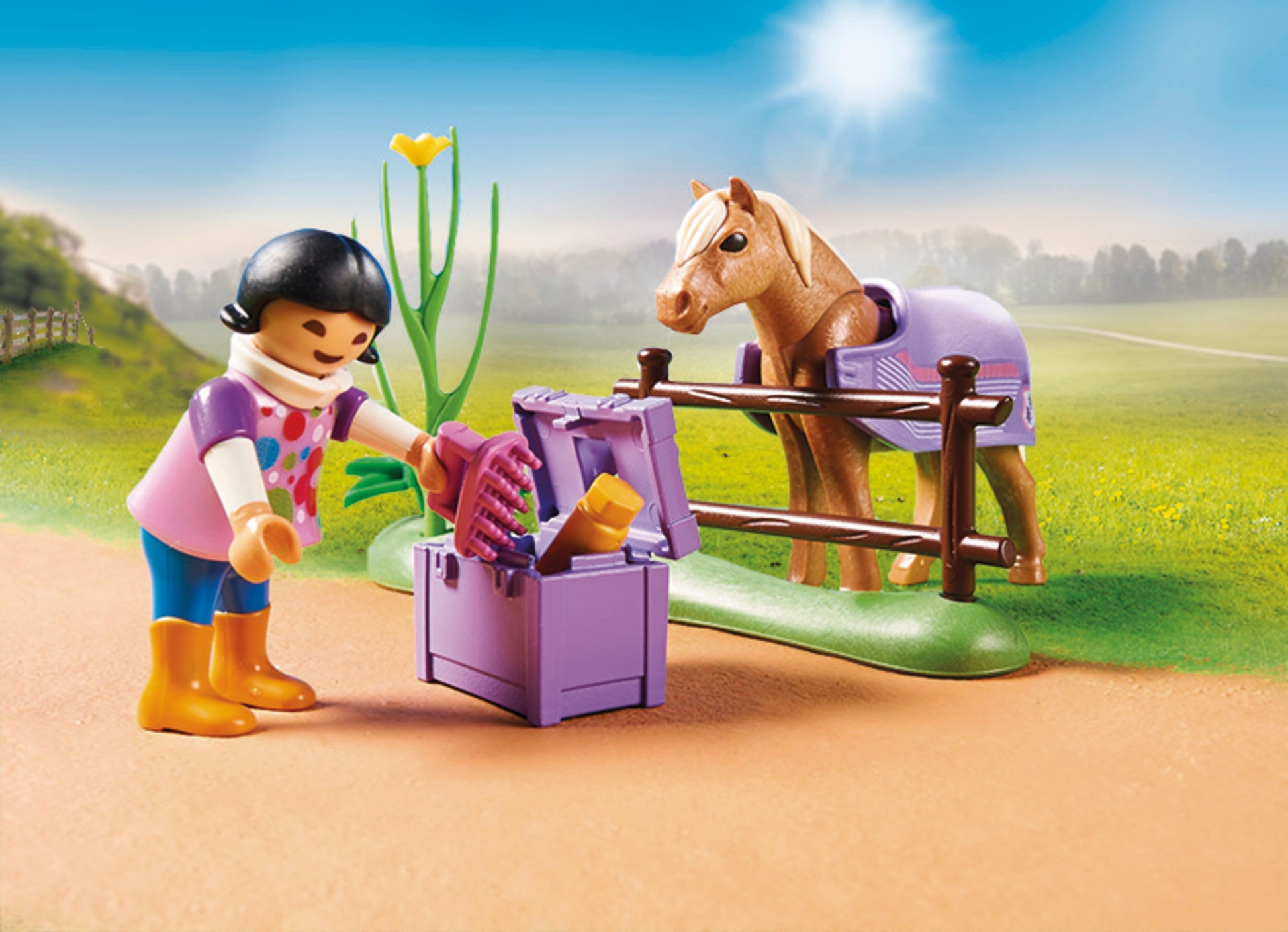 Playmobil 70514 Country Pony Farm Collectible Icelandic Pony
