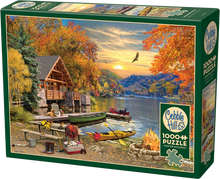 Cobble Hill Puzzles 1000 Pieces Lakeside Retreat