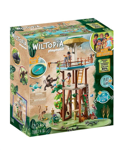 Playmobil 71008 Wiltopia Research Tower With Compass
