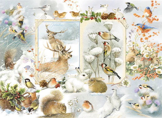 Cobble Hill Puzzles 1000 Pieces Nature Journal: Winter