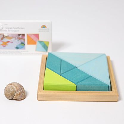 Grimms Tangram Turquoise