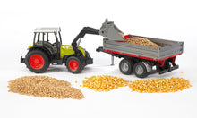 Bruder Claas Nectis 267F W/Frontloader & Tipping Trailer