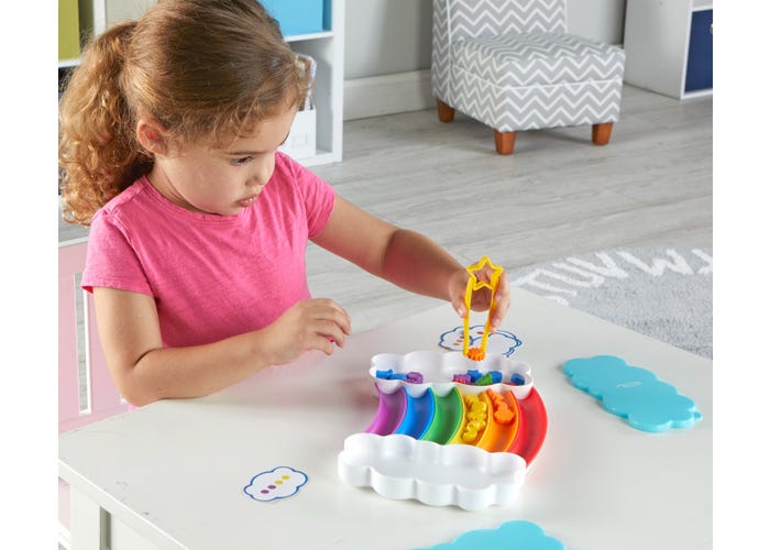 Learning Resources Rainbow Sorting Trays Classroom Edition (Set of 4)
