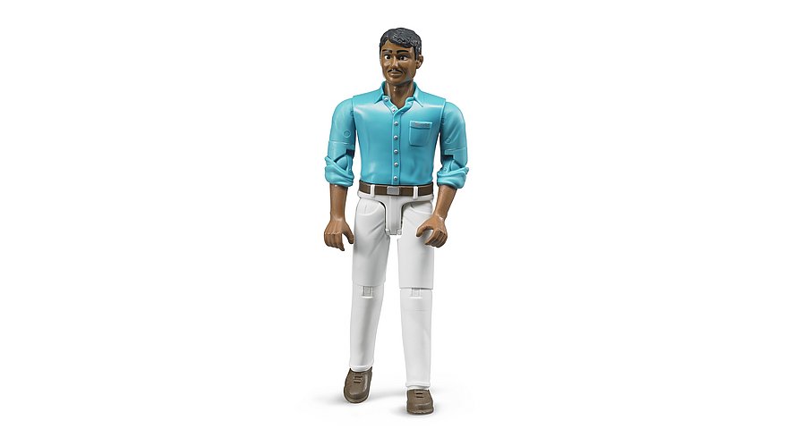 Bruder Man, Medium Skin, White Jeans