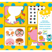Djeco I love Animals Create With Stickers