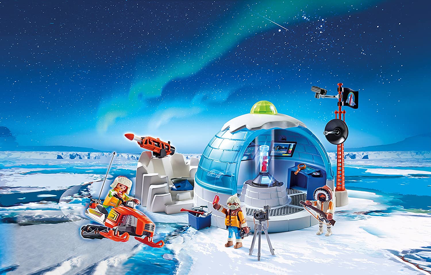 Playmobil 9055 Arctic Expedition Headquarters