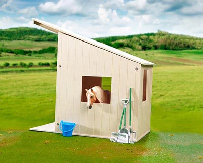 Breyer Hilltop Stable - Solid Hardwood Stall