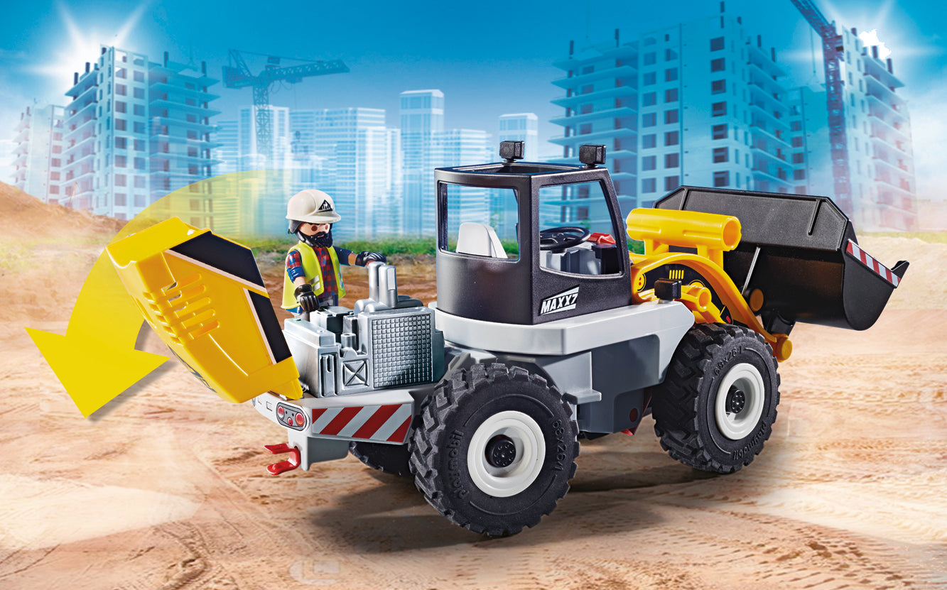 Playmobil 70445 City Action Construction Front End Loader