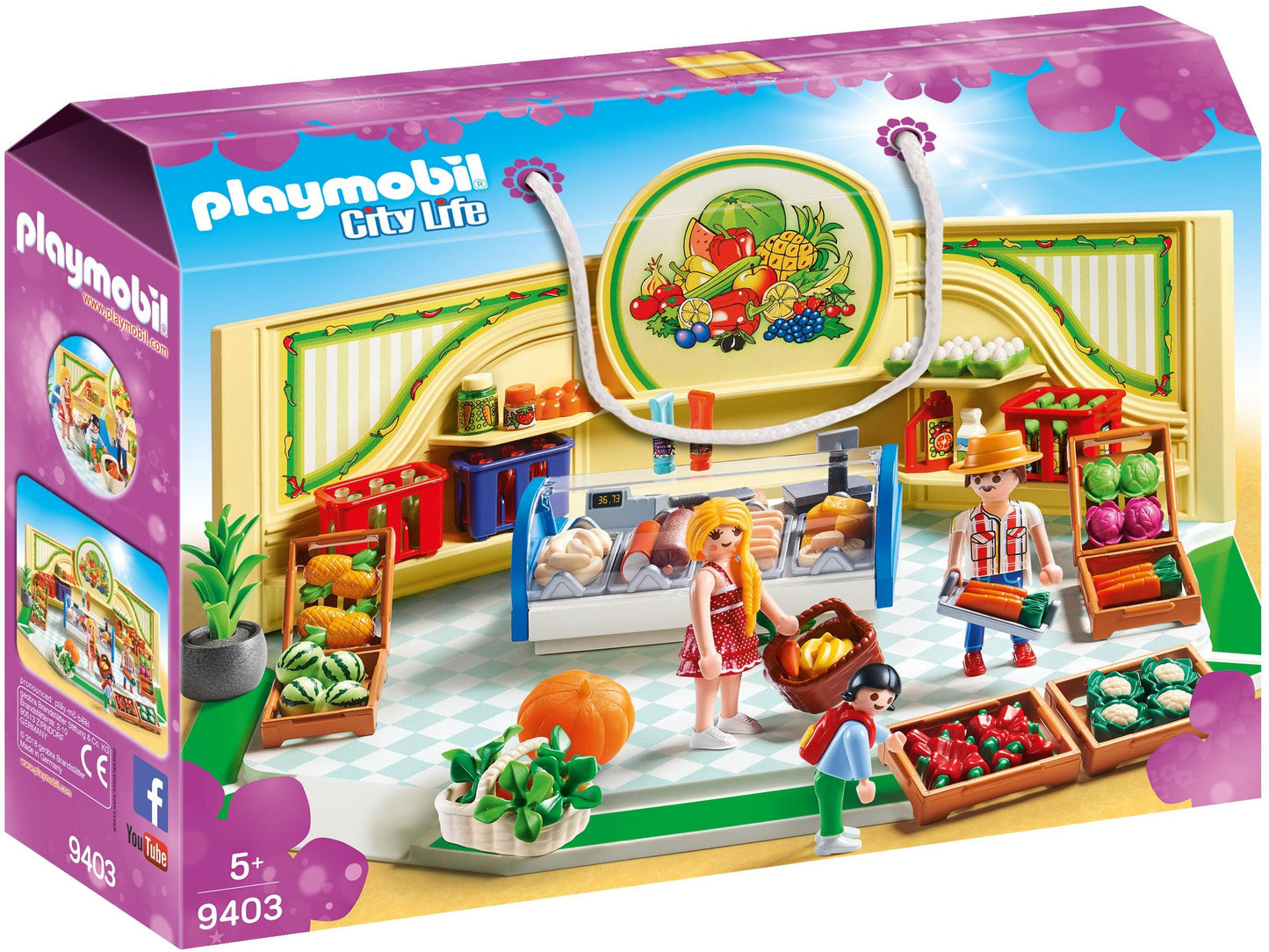 Playmobil 9403 City Life Grocery Shop