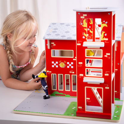 BigJigs City Fire Station