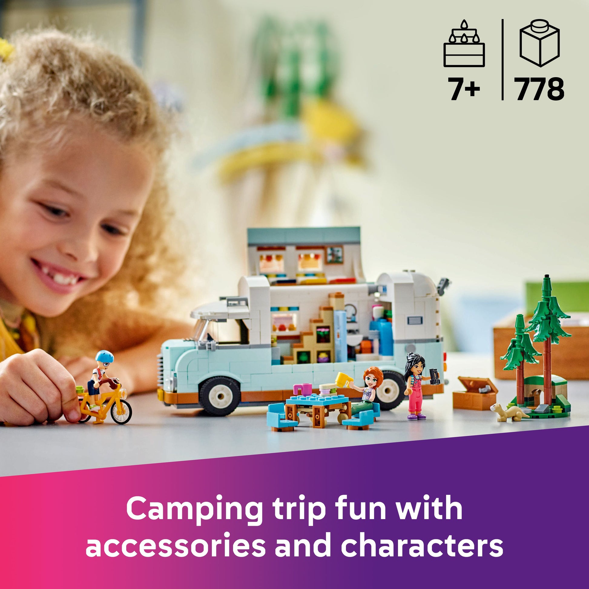 Lego Friends 42663 Friendship Camper Van Adventure
