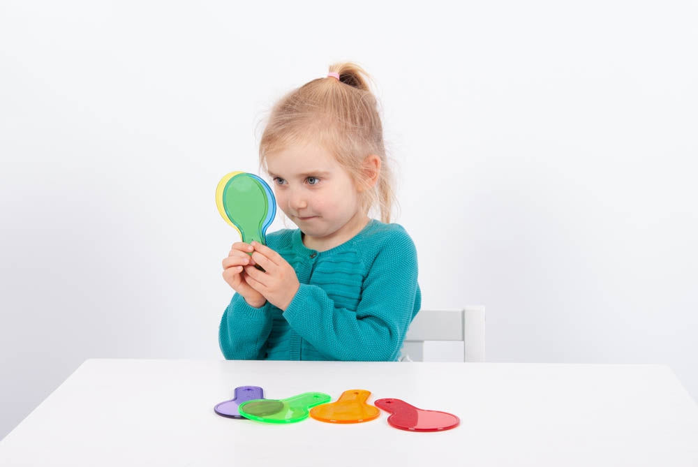 TickiT Translucent Colour Paddle Set