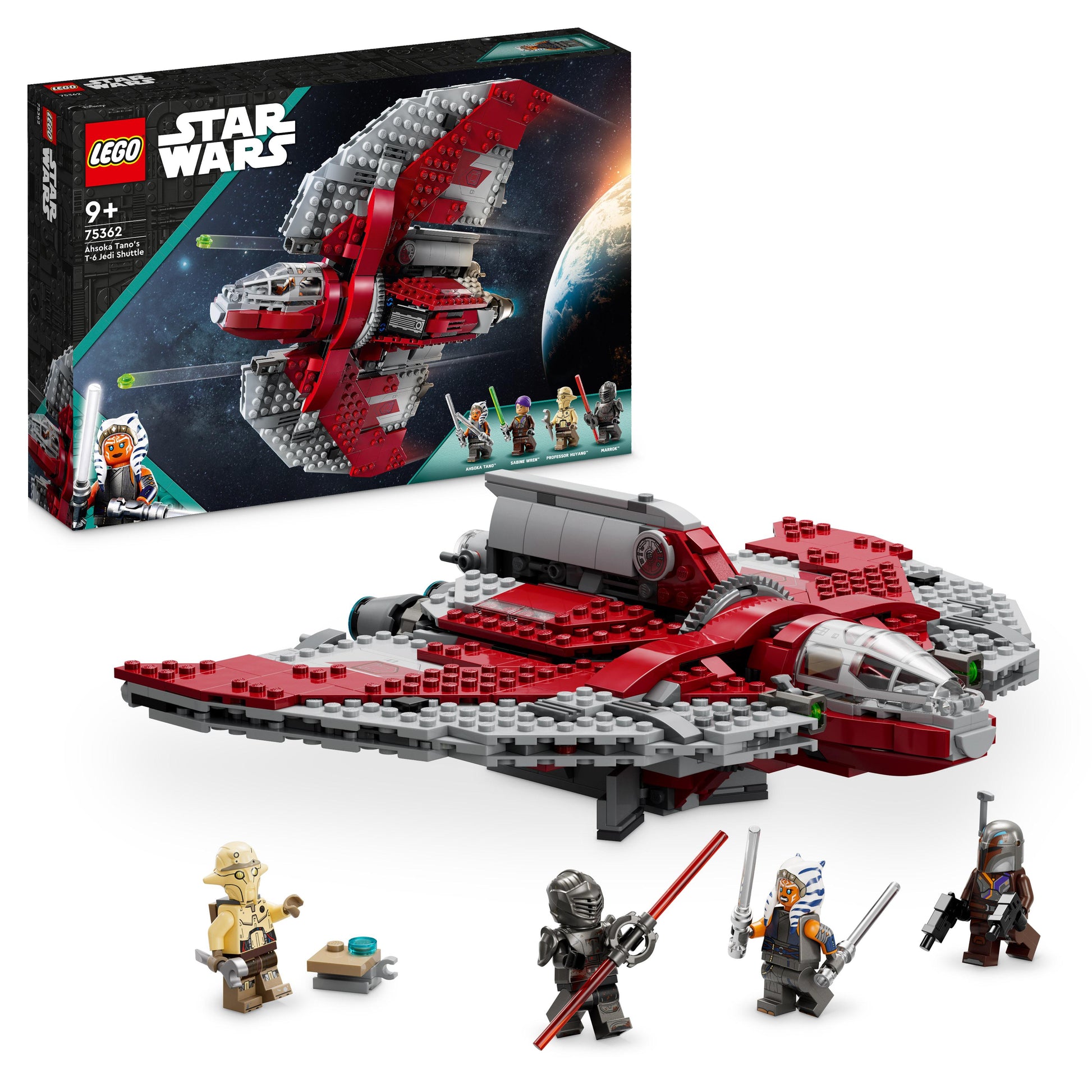 Lego Star Wars 75362 Ahsoka Tano's T-6 Jedi Shuttle (D)