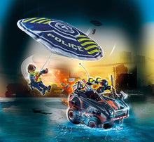 Playmobil 70781 City Action Police Parachute with Amphibious Vehicle