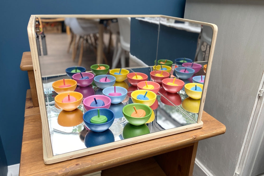 TickiT Wooden Exploratory Mirror