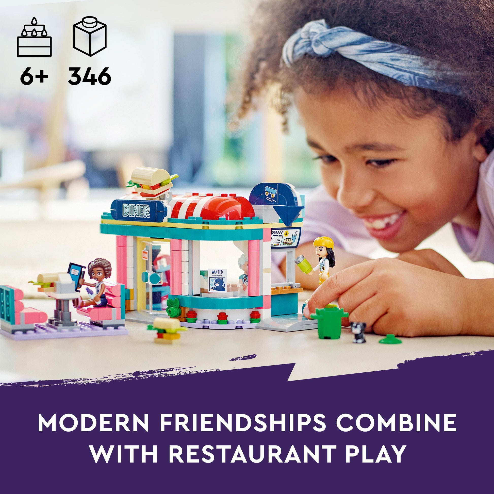 Lego Friends 41728 Heartlake Downtown Diner (F)