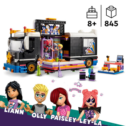 Lego Friends 42619 Pop Star Music Tour Bus ( R)