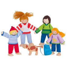 Goki Flexible Puppets Camping Family