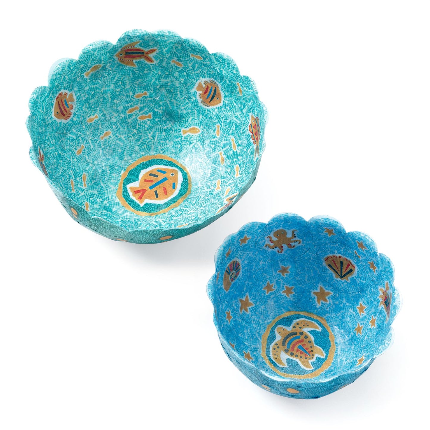 Djeco DIY Paper Bowls To Create In The Sea