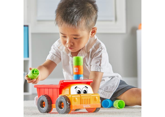 Learning Resources Tony the Peg Stacker Dump Truck™