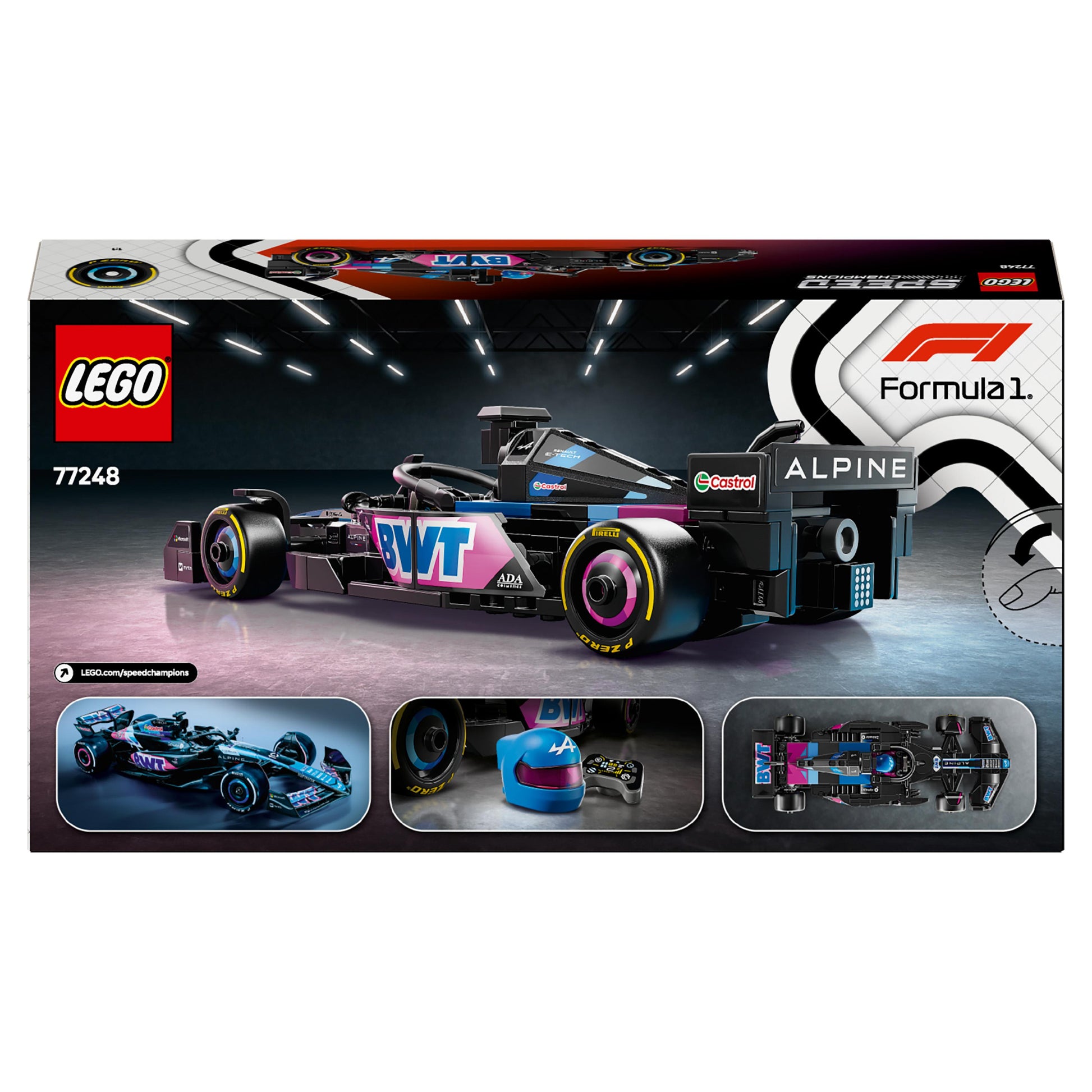 Lego Speed Champions 77248 BWT Alpine F1® Team A524 Race Car