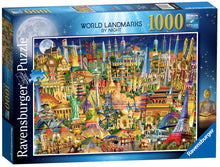 Ravensburger World Landmarks at Night, 1000pc Jigsaw Puzzle