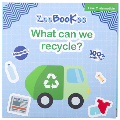 ZooBooKoo Magnet Book - What can we Recycle?