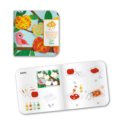 Djeco Nature Marble Painting Set (D)