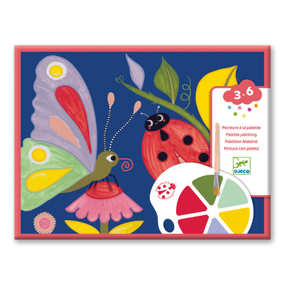Djeco Palette Painting - Creepy Crawlies